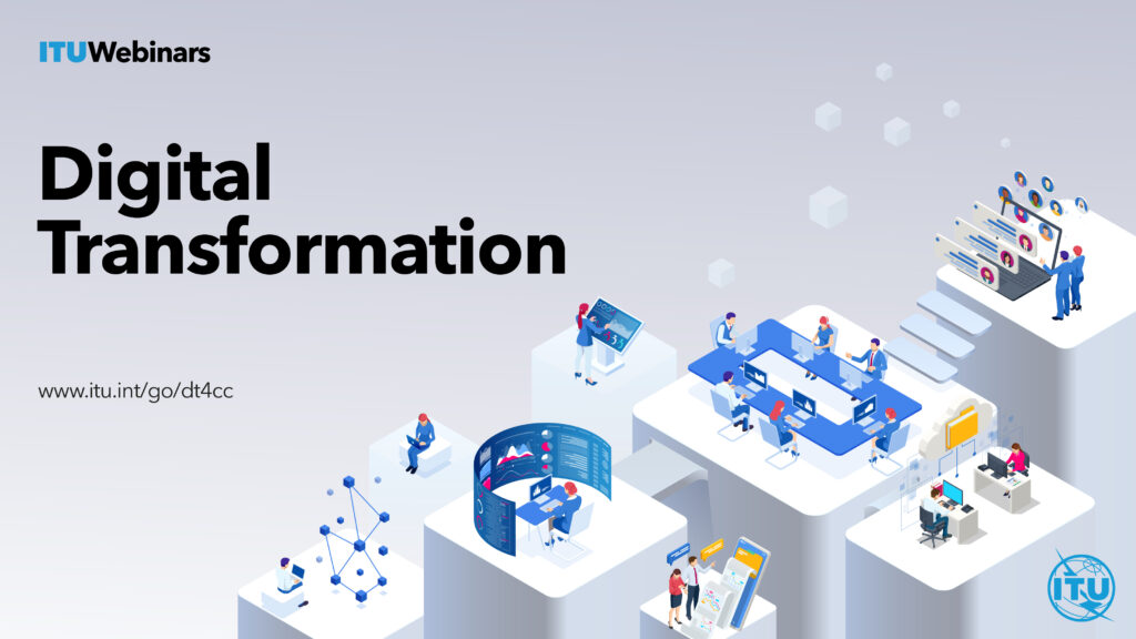 generic banner image of the Digital Transformation webinar series