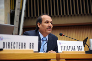 Sami Al Basheer Al Morshid, Director of the ITU Telecommunication Development Bureau - Source:  ITU / V. Martin (Compulsory)