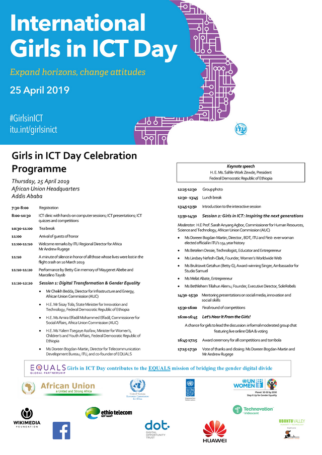 Girls in ICT Day Programme