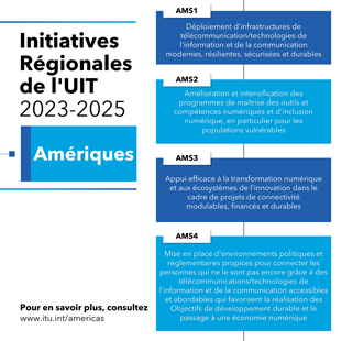  Initiatives régionales pour les amériques