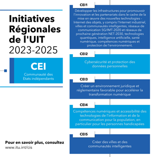 Initiatives régionales pour la cei