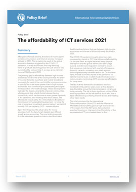 ITU-A4AI Policy Brief