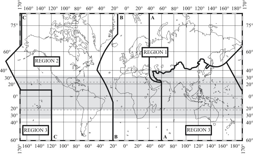 Emergency regions