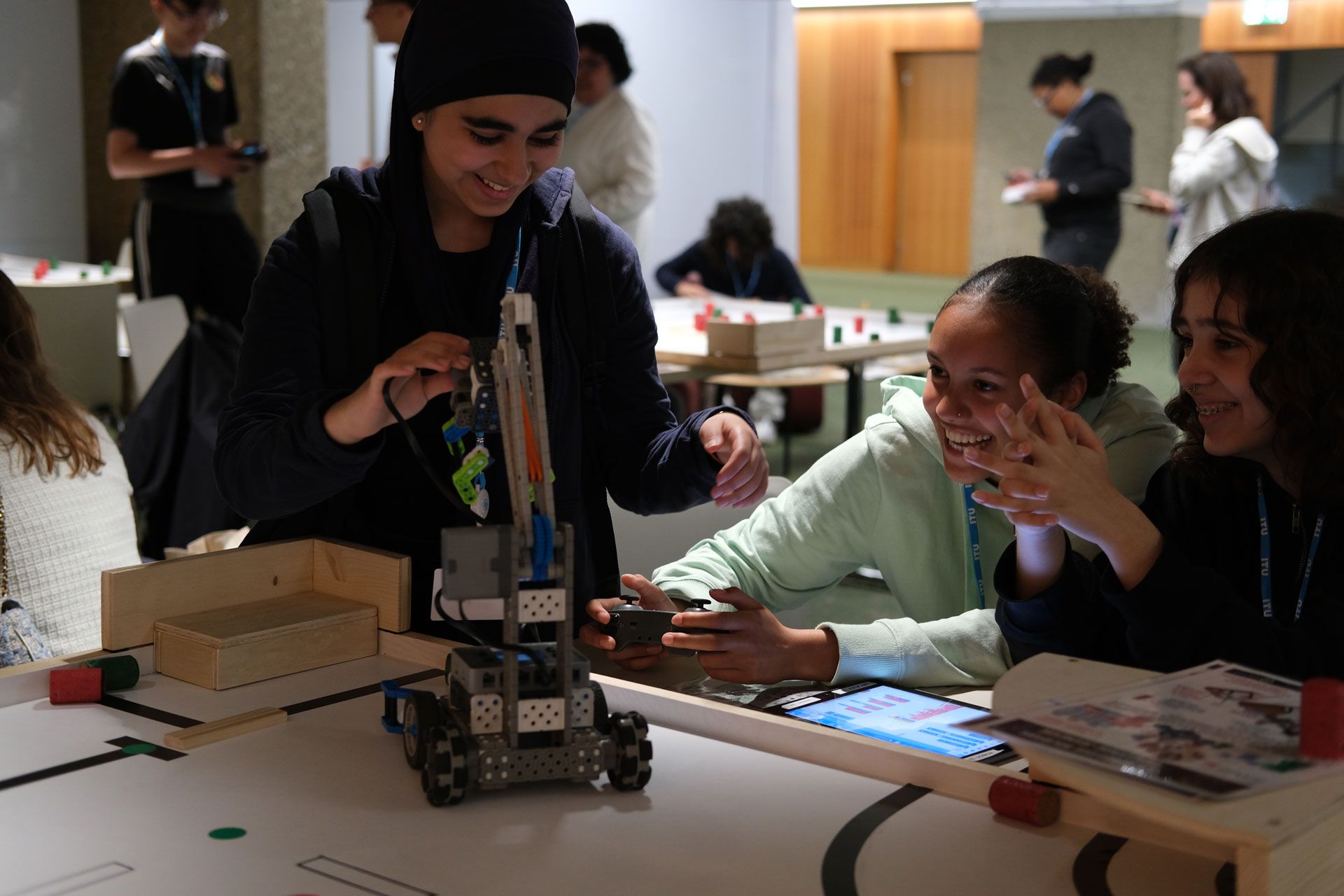 Robots in action at the AI for Good Youth Zone featured image